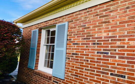 Power Wash Brick Siding Image